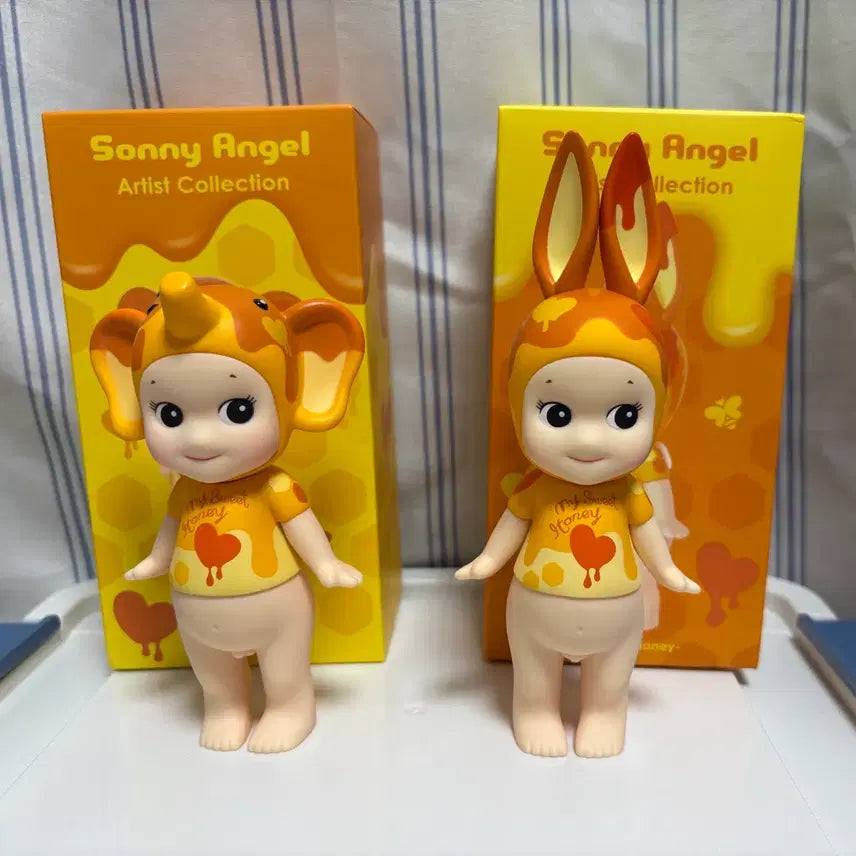 [BUNJANG] Sonny Angel Artist Collection My Sweet Honey Elephant &amp; Rabbit Set / 2017 소니엔젤 아티스트 컬렉션 마이 스윗 허니 코끼리 토끼 세트