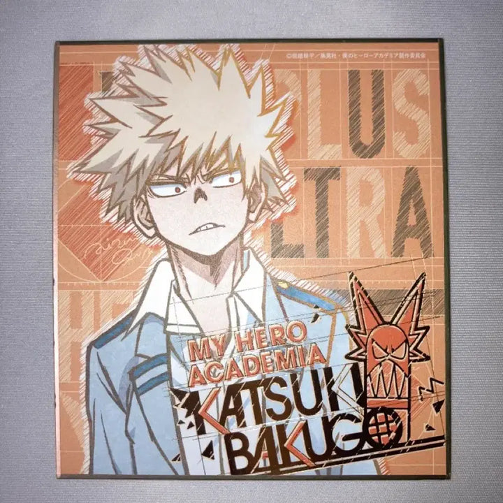 [BUNJANG] My Hero Academia Katsuki Bakugo Shikishi Art Board / 히로아카 바쿠고 색지