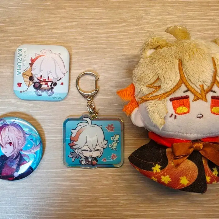 [BUNJANG] Genshin Impact Kaedehara Kazuha Merchandise Bundle / 원신 카에데하라 카즈하 공굿,비공굿 일괄