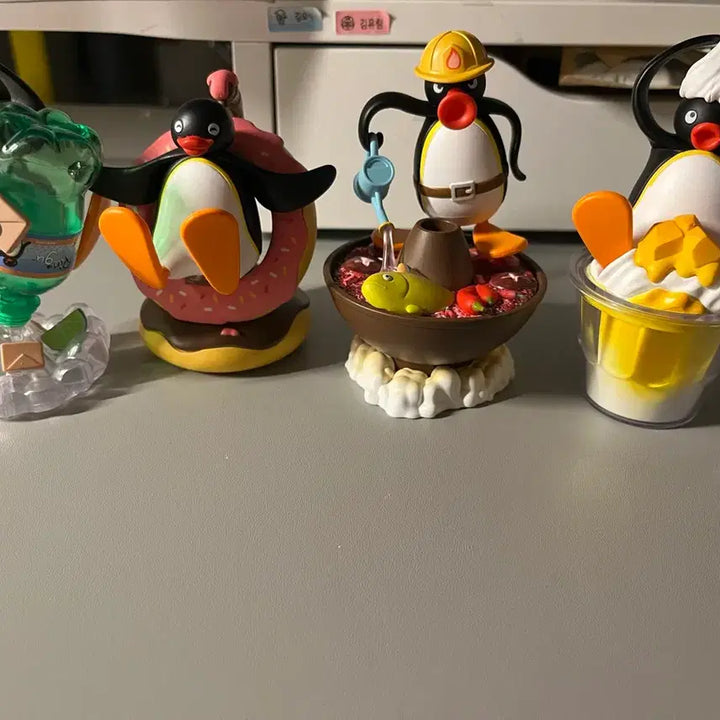 [BUNJANG] Pingu Figure 4-Set / 핑구 피규어 판매