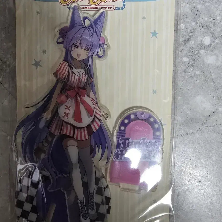 [BUNJANG] Stellive Six Star Tenko Shizuki Acrylic Stand / 스텔라이브 팝업 식스스타 팝업 텐코 시부키 아크릴 스탠드