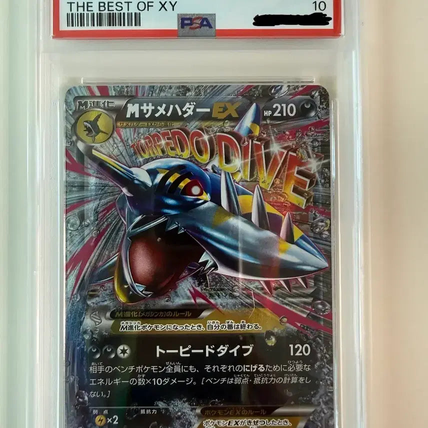[BUNJANG] Pokemon Card XY Mega Sharpedo PSA 10 Japanese / 포켓몬카드 xy 메가샤크니아 일판 psa10