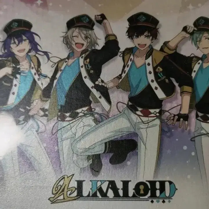[BUNJANG] Ensemble Stars AGF Collaboration Limited Edition Mini Poster &amp; Card Set - Alkaloid &amp; Switch / 앙스타 AGF 콜라보 특전 알칼로이드 스위치