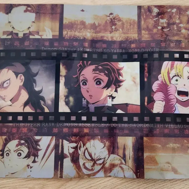 [BUNJANG] Demon Slayer: Swordsmith Village Arc Official Ufotable A3 File / 귀멸의 칼날 유포테이블 공식 도공마을 A3파일