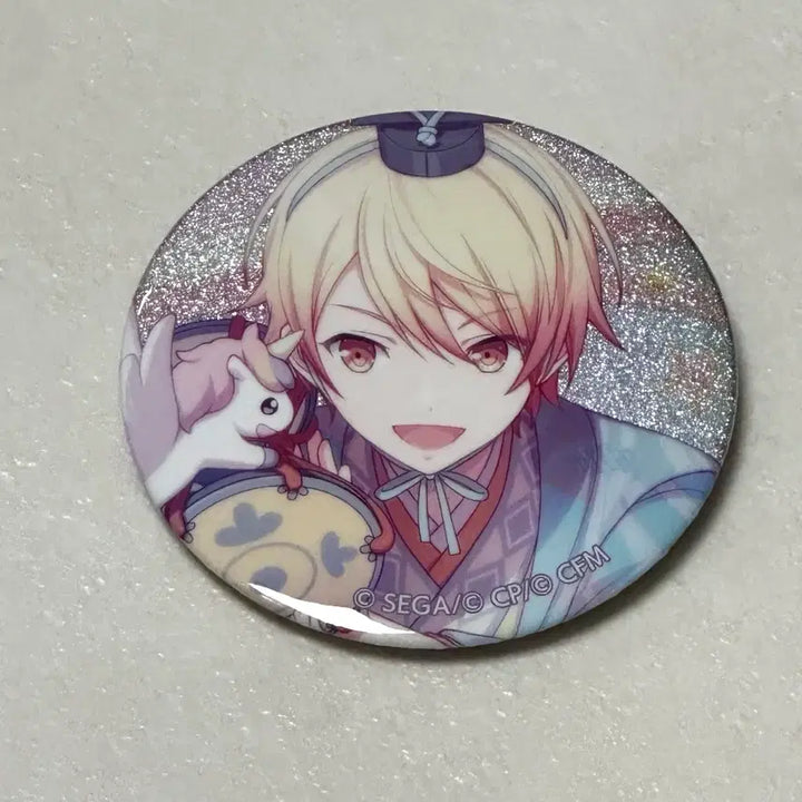 [BUNJANG] Project Sekai Tenma Tsukasa Glitter Can Badge (Reissue) / 프로젝트 세카이 텐마 츠카사 글리터 캔뱃지 재판