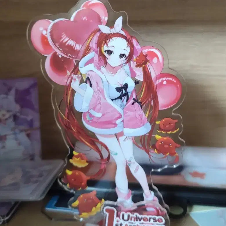 [BUNJANG] Stellive Akane Rize 1st Anniversary Acrylic Stand / 스텔라이브 아카네 리제 1주년 아크릴 스탠드