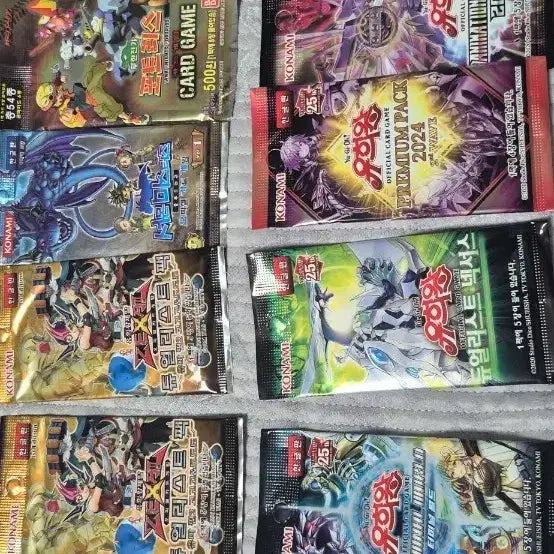 [BUNJANG] Fortress, Dragon Ball, Yu-Gi-Oh! Card Pack Bundle / 포트리스,드래곤볼,유희왕 카드팩모음