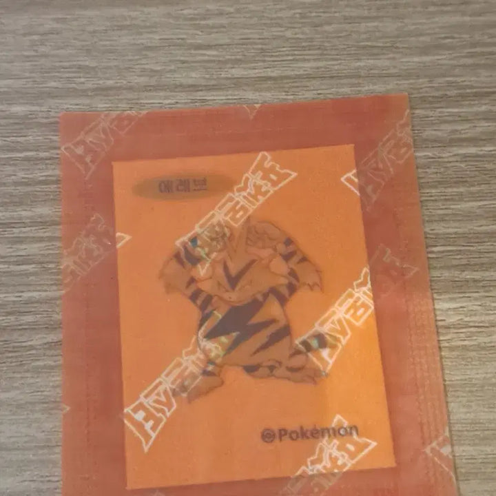 [BUNJANG] Pokemon 30th Anniversary Retro Artwork Series Erebus Sealed Sticker / 포켓몬 30주년 레트로 에레브 띠부씰 미개봉