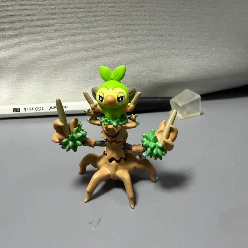 [BUNJANG] BQG Grookey Resin Figure 8th Gen Starter Pokemon / 포켓몬 레진 피규어 bqg 거다이 모형 8세대 스타팅 흥나숭 판미
