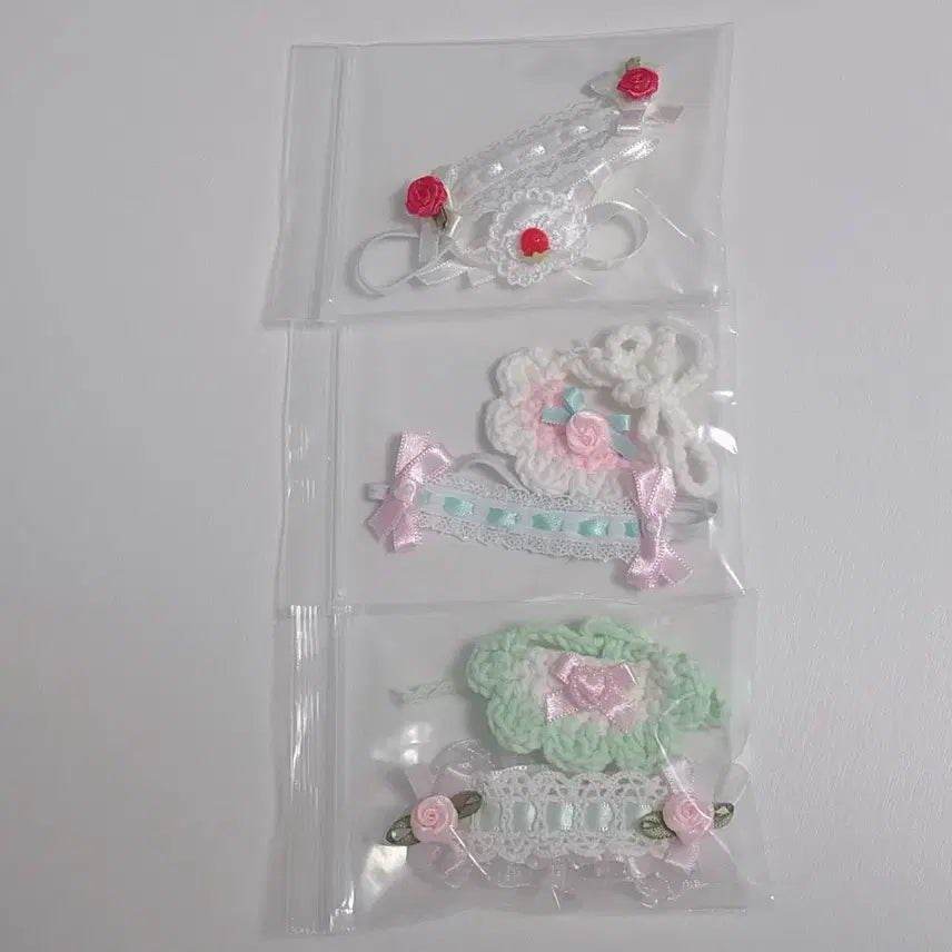 [BUNJANG] Kori Rilakkuma Baby Bib and Headband Set Bundle / 코리락쿠마) 헤도레 턱받이 세트 일괄3