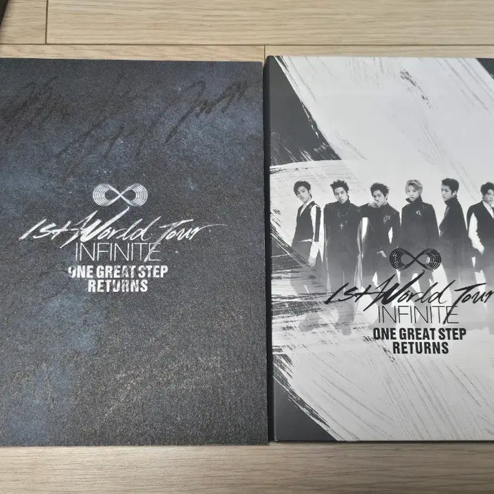 [BUNJANG] Infinite One Great Step Returns Concert DVD Autographed / 인피니트 친필싸인 one great step returns 콘서트 DVD