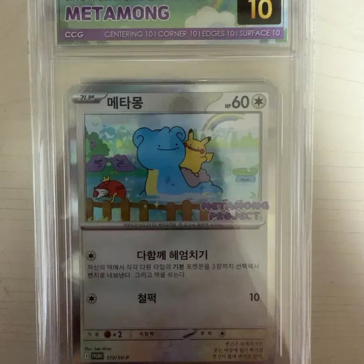 [BUNJANG] Pokemon Card Ditto Promo CCG Black Label / 네고 49) 포켓몬카드 메타몽 프로모 ccg 블랙라벨