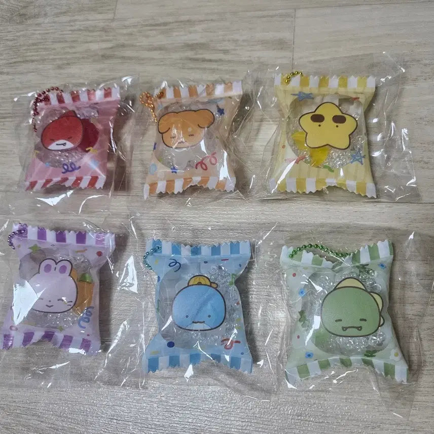 [BUNJANG] Pixelii Snack Bag Charm Bundle Set All Members / 픽셀리 과자봉지키링 올멤 일괄