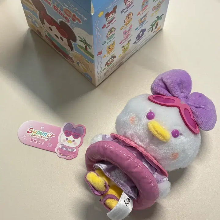 [BUNJANG] Toptoy Genuine Disney Summer Swim Ring Keyring Daisy Duck / 탑토이 정품 디즈니 썸머 스윔링 키링 데이지덕