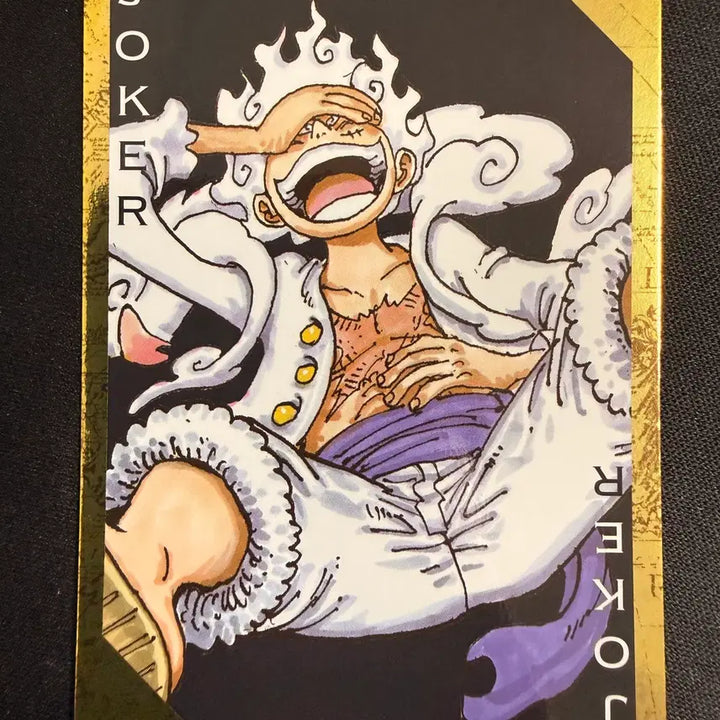 [BUNJANG] One Piece Limited Golden Trump Card Nika Joker 1 / [등급용/최상급] 2024 원피스 한정 황금 트럼프 카드 [니카 조커1]