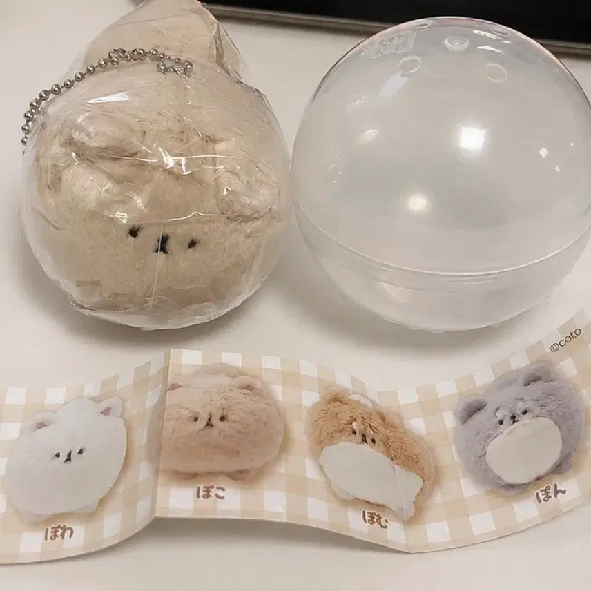 [BUNJANG] Qualia Yurufuwa Pomeranian Plush Toy Figure (Capsule Opened, Unsealed) / 미개봉)퀄리아 유루후와 포메라니안 인형 가챠 강아지 피규어