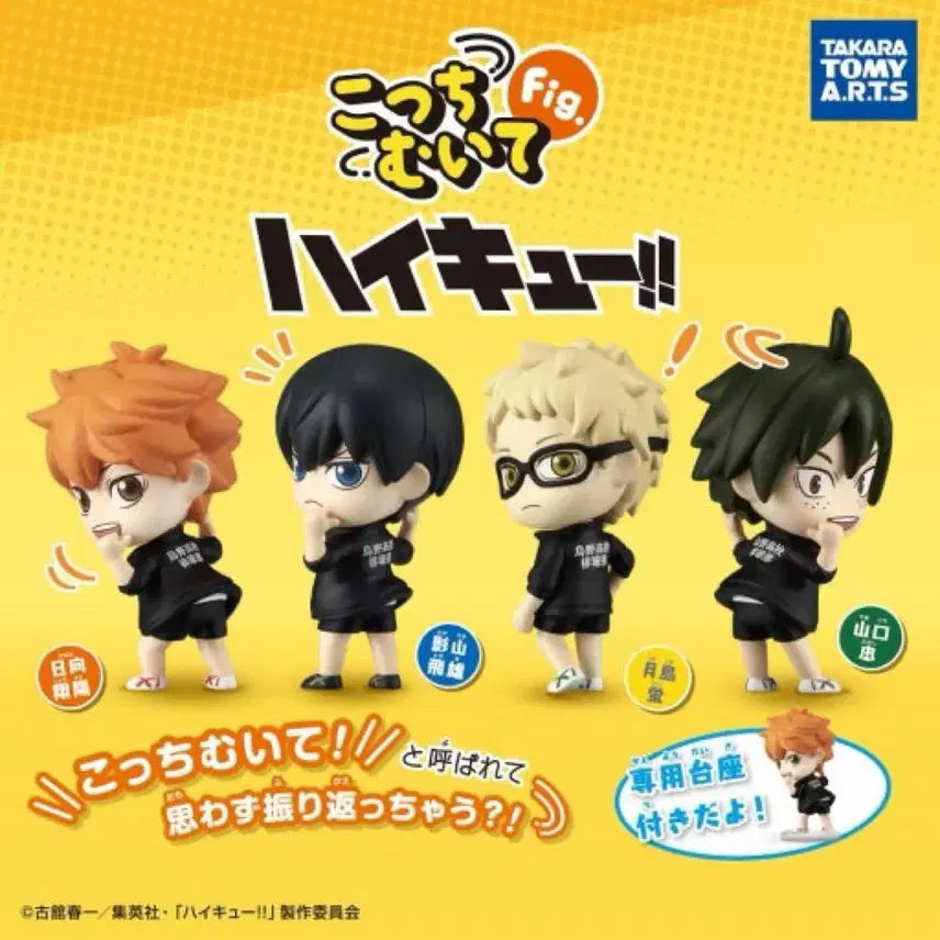 [BUNJANG] Haikyuu!! Kochira Muite Back View Gacha Kenma, Kuroo, Bokuto, Akaashi, Tsukishima / 하이큐 뒤를돌아봐 콧치무이테 가챠 켄마 쿠로오 보쿠토 아카아시 츠키