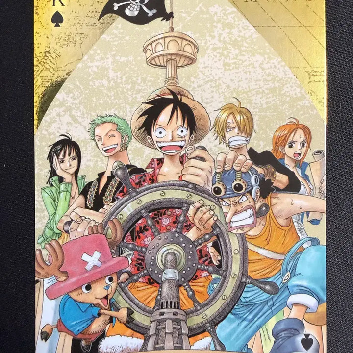 [BUNJANG] One Piece Limited Edition Gold Trump Card Set / [등급용/최상급] 2024 원피스 한정 황금 트럼프 카드 [스K]