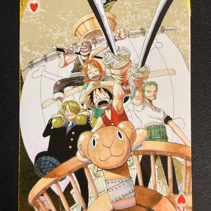 [BUNJANG] One Piece Limited Edition Golden Trump Card Set / [등급용/최상급] 2024 원피스 한정 황금 트럼프 카드 [하K]