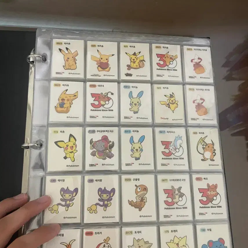 [BUNJANG] Pokemon Stickers Assortment (Approx. 230 pcs) / 포켓몬 띠부실 약 230종 역대 최저가 급처합니다