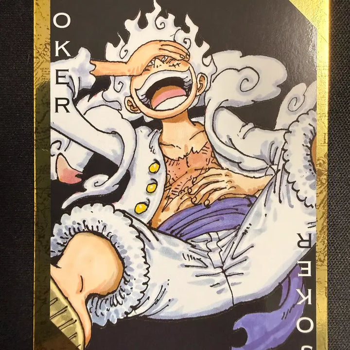 [BUNJANG] One Piece Limited Golden Trump Card Nika Joker 1 / [등급용/최상급] 2024 원피스 한정 황금 트럼프 카드 [니카 조커1]