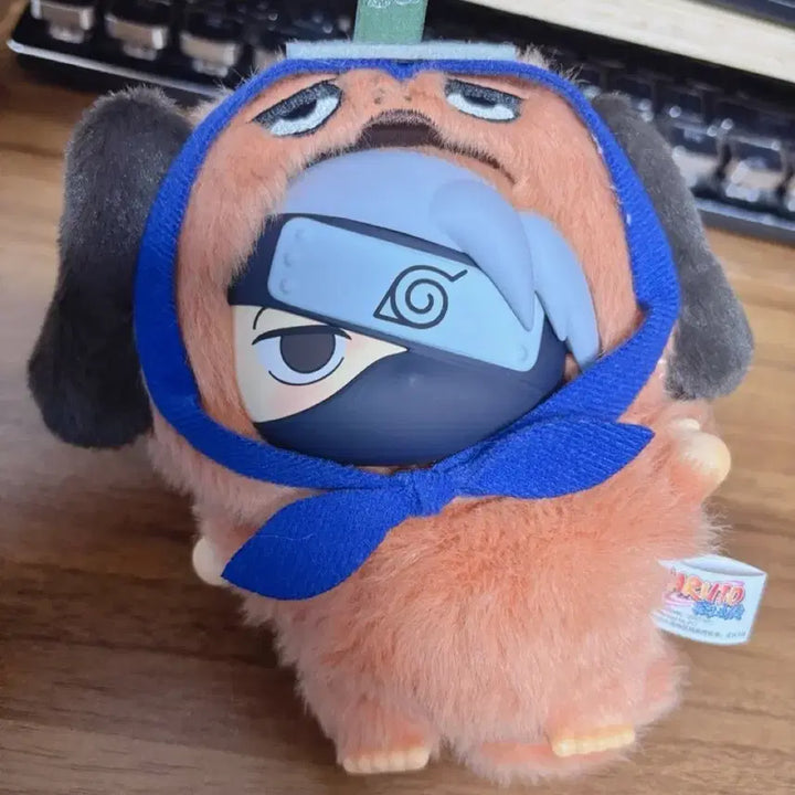 [BUNJANG] Naruto Kakashi Nabubu Labubu Figure / 나루토 카카시 나부부 라부부