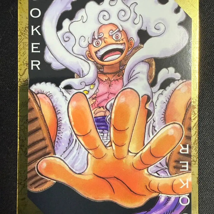 [BUNJANG] One Piece Limited Golden Trump Card Set (Nika Joker 2) / [등급용/최상급] 2024 원피스 한정 황금 트럼프 카드 [니카 조커2]