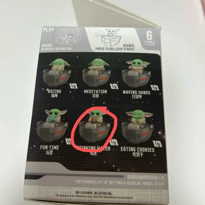 [BUNJANG] Miniso Star Wars Grogu Keycap / 미니소 스타워즈 그로구 키캡