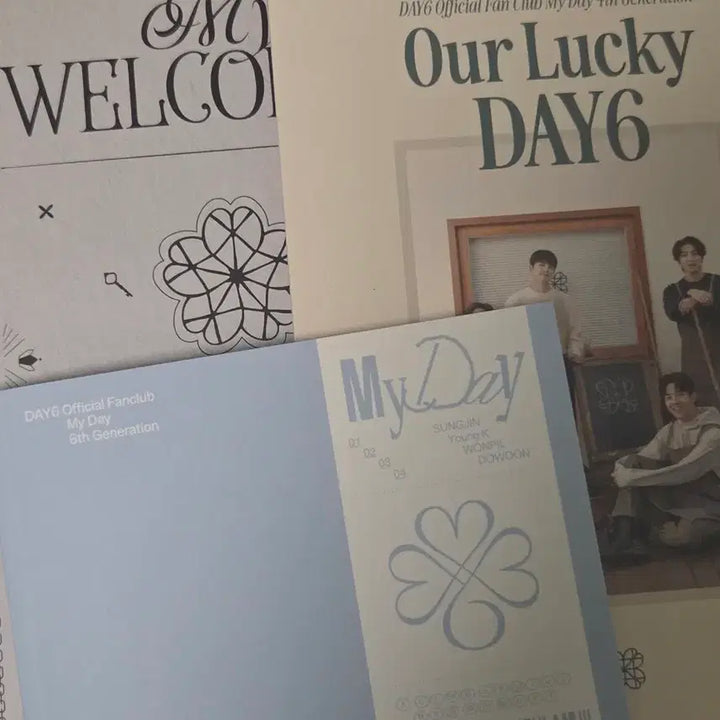 [BUNJANG] Day6 Official Photobook (4th, 5th, 6th Gen) + Undertz Lookbook Bundle / 데이식스 공식포토북(4기5기6기)+언더톤즈 룩북