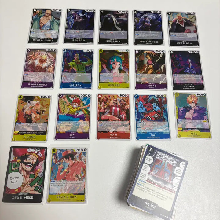 [BUNJANG] One Piece Card Game: Inherited Will SR Bundle Set / 원피스 13탄 흰수염, 야마토, 샹크스 페래 등 일괄
