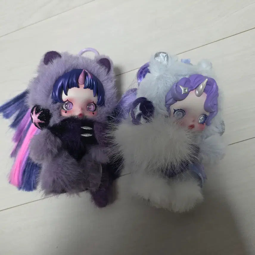 [BUNJANG] Popmart Skullpanda My Little Pony Keyring Bundle Set / 팝마트 스컬판다 마이리틀포니 키링 미사용 일괄 급처 판매합니다