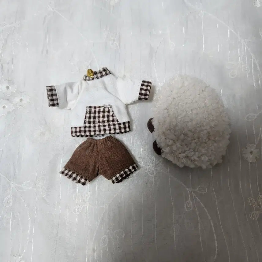 [BUNJANG] Obitsu Bear Plush Doll Clothing Set / 오비츠 곰돌이 인형 옷 세트