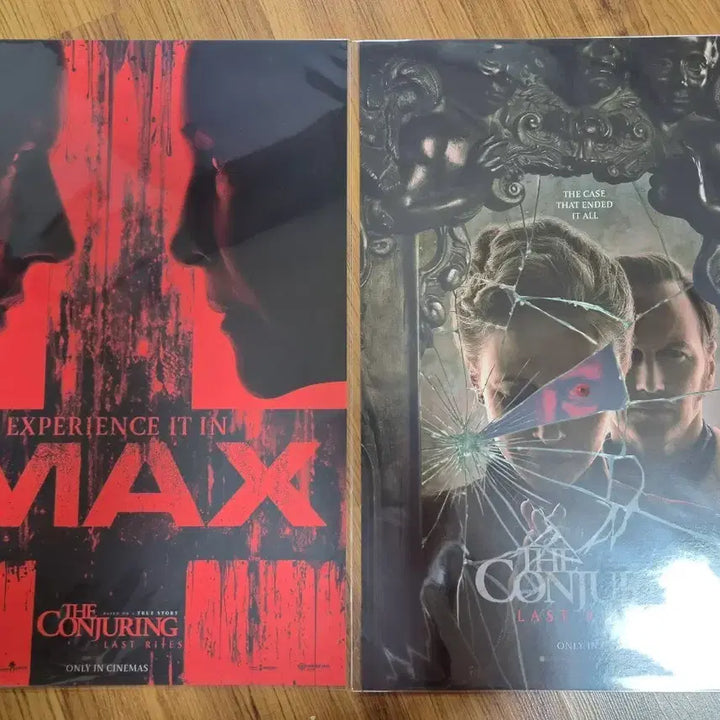 [BUNJANG] The Conjuring: The Devil Made Me Do It A3 Poster Set / 영화 컨저링 마지막 의식 A3 포스터 2종 일괄