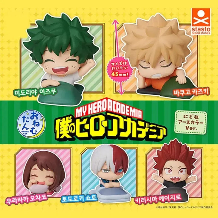 [BUNJANG] My Hero Academia Onemutan Plush Toys / 나히아 히로아카 오네무탄 어스컬러 토도로키쇼토바쿠고미도리야데쿠우라라카