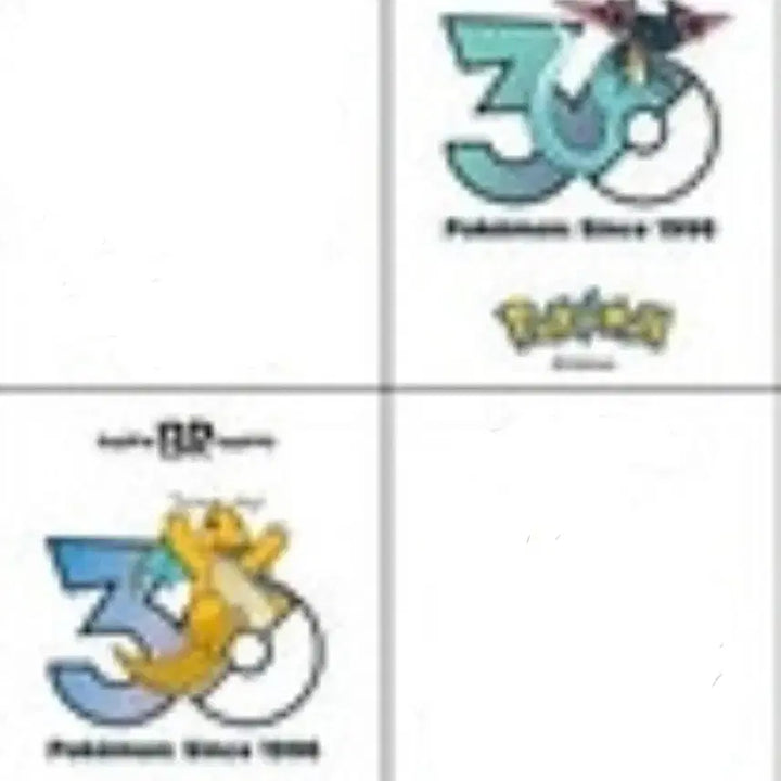 [BUNJANG] Baskin Robbins Pokemon 30th Anniversary Stickers Bundle Set / 배스킨라빈스 포켓몬 30주년 띠부씰 교환
