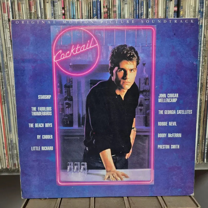 [BUNJANG] Tom Cruise "Cocktail" Original Motion Picture Soundtrack LP Record / 톰 크루즈 칵테일 lp판