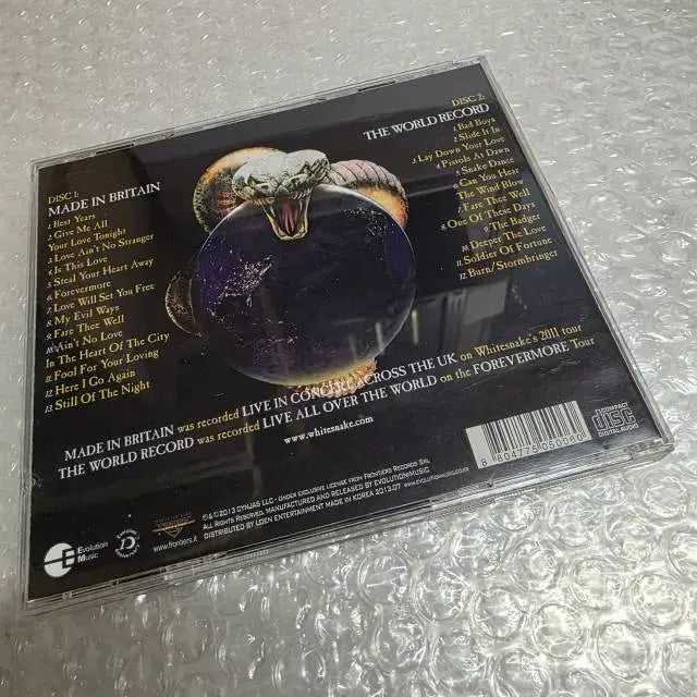 [BUNJANG] Whitesnake Made In Britain 2CD / Whitesnake 화이트스네이크 Made In Britain 2CD