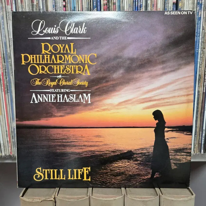 [BUNJANG] Louis Clark Royal Philharmonic Orchestra "A Sea of Tranquility" Still Life LP Vinyl Record / 루이 클락 로열 필하모닉 오케스트라 애니 해슬람 스틸 라이프 LP판