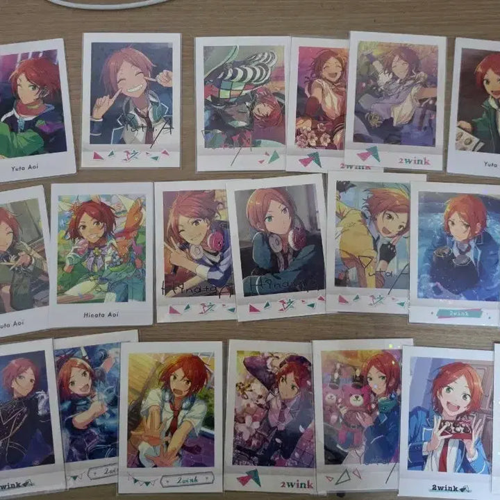 [BUNJANG] Ensemble Stars Twink Hinata Yuuta Pashacards Bundle Set / 앙스타 앙상블스타즈 트윙크 히나타 유우타 파샤 파샷츠
