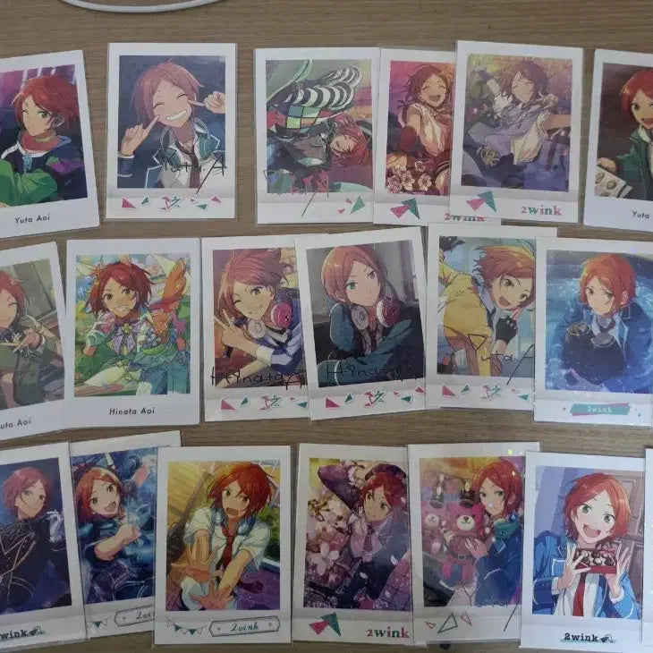 [BUNJANG] Ensemble Stars Twink Hinata Yuuta Pashacards Bundle Set / 앙스타 앙상블스타즈 트윙크 히나타 유우타 파샤 파샷츠