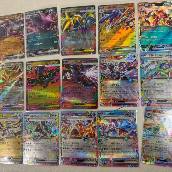 [BUNJANG] Pokemon Cards RR Set (48 Cards) / 포켓몬카드 RR카드 48장 일괄 판매