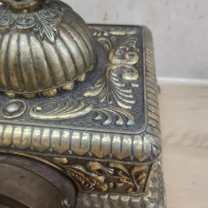 [BUNJANG] Antique Brass Rotary Dial Telephone (GoldStar) / 엔틱 다이얼 전화기(동제품)