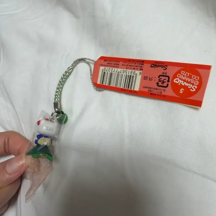 [BUNJANG] Sanrio Hello Kitty Turtle Strap Keychain Limited Edition / 희귀 고전 헬로 키티 스트랩 키링 거북이 선물 한정판