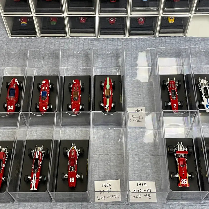 [BUNJANG] IXO Ferrari F1 1/43 Scale Model Collection (1960-1969) / 1/43 아셰트 IXO 페라리 F1 1960~1969