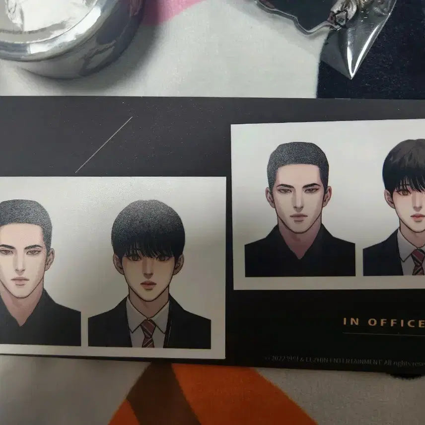 [BUNJANG] Night Ravings Masking Tape, Acrylic Keychain, and Proof Photo Bundle Set / 야화첩 마스킹 테이프 아크릴 키링 증명사진 일괄