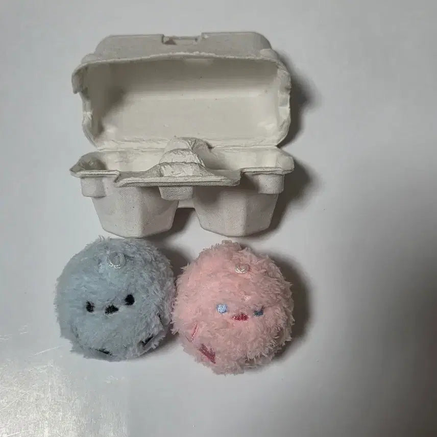 [BUNJANG] Toy Blossom Little Sparrow Plush Keychain Egg BAEBI / 토이블라썸 오목눈이 뱁새 인형 키링 계란뱁이