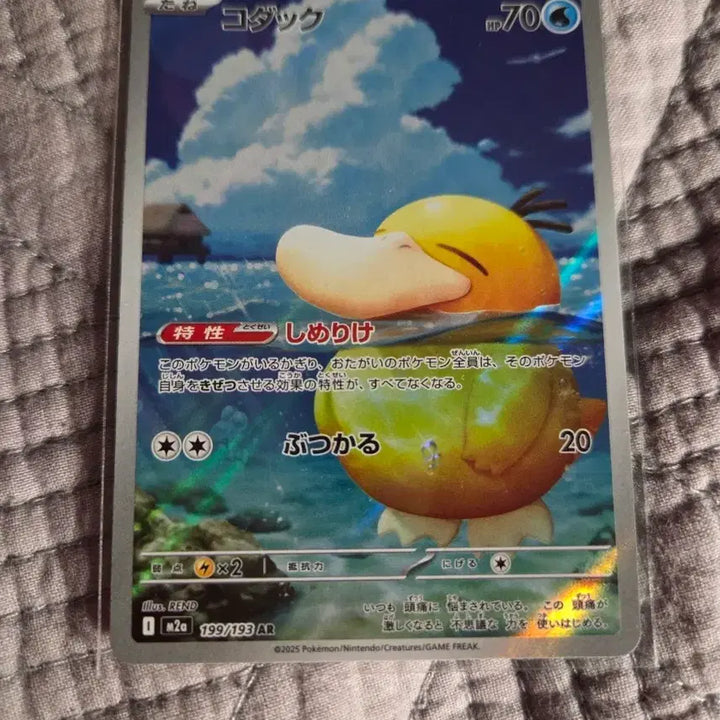 [BUNJANG] Pokemon Card Golduck AR / 포켓몬카드 메가드림 고라파덕 ar 한판 일판