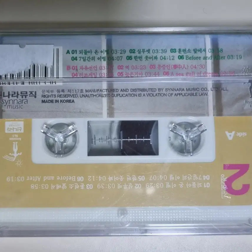 [BUNJANG] Kim Hyun-jung 2nd Album Unsealed Cassette Tape / 김현정 2집 (미개봉 카세트테이프) 비닐 일부 까짐