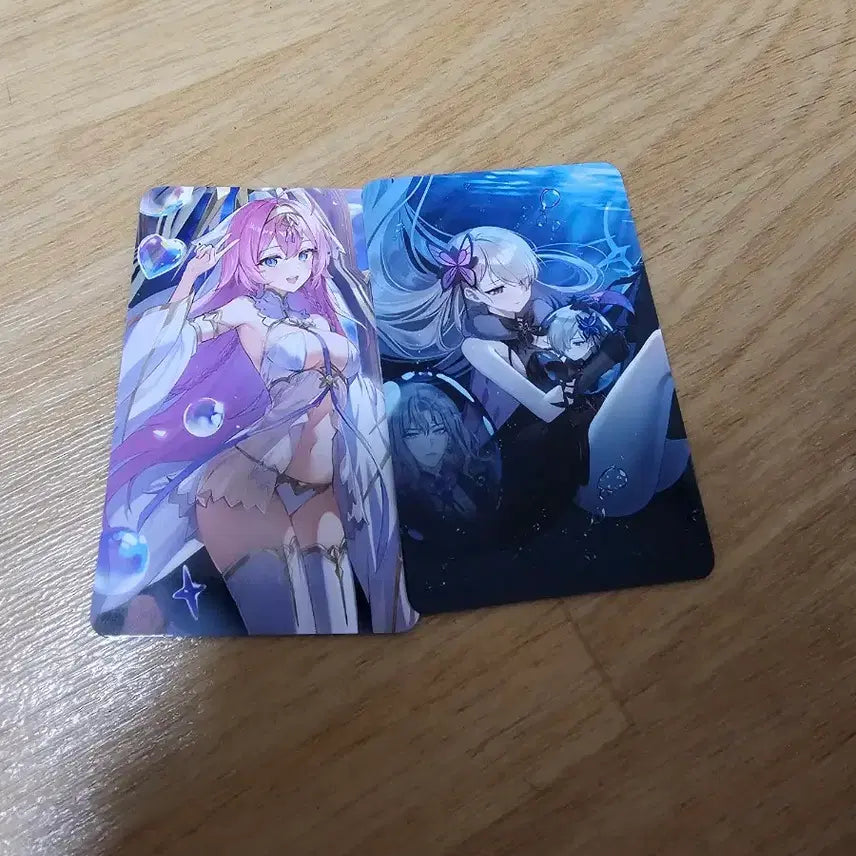 [BUNJANG] Epic Seven Can Badge &amp; Photocard Set / 에픽세븐  캔뱃지 &amp;포토카드