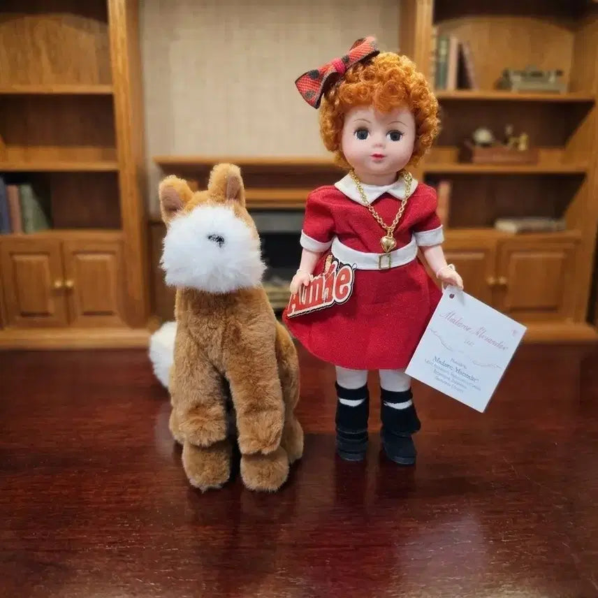 [BUNJANG] Madame Alexander Little Orphan Annie with Sandy 8-Inch Doll and Plush Set / 마담알렉산더 애니와 샌디
